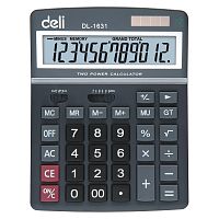 купить Калькулятор Deli (12 разрядный серый цвет 203/155*42)