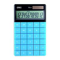 купить Калькулятор, 12 цифр, "Deli" E1589 ( син)