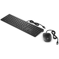купить Проводная клавиатура и мышь HP Pavilion 400 (4CE97AA#ACB)